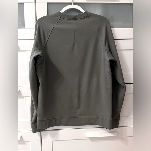 Lululemon Men’s City Sweat Crew - Grey Sage - Picture 6 of 8